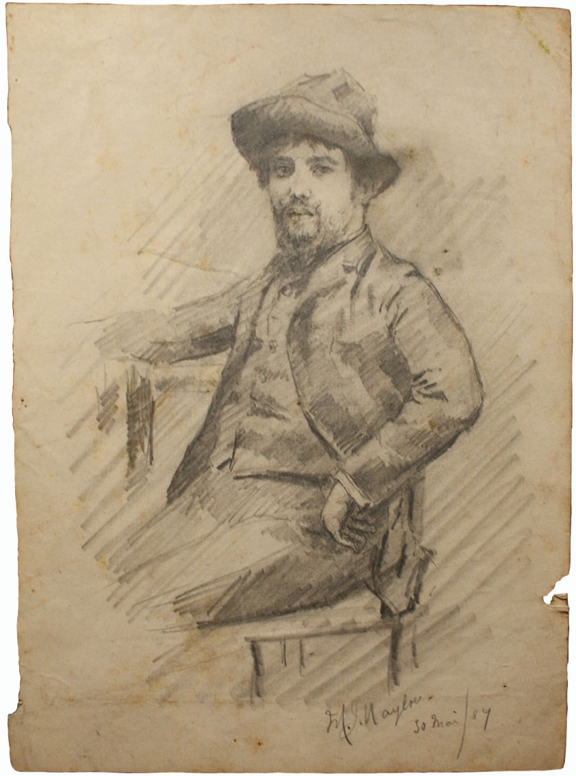 Retrat de Joan Brull, 1884 Retrat de Joan Brull, 1884
