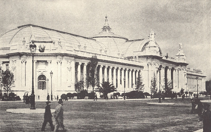 Palau de Belles Arts de l’Exposició Universal de París del 1900 fotografía del Palau de Belles Arts de l’Exposició Universal de París del 1900
