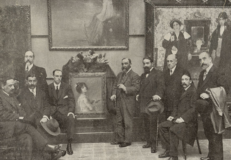 Homenatge de la Societat Artística i Literària de Catalunya a Joan Brull, 1912 Homenatge de la Societat Artística i Literària de Catalunya a Joan Brull, 1912